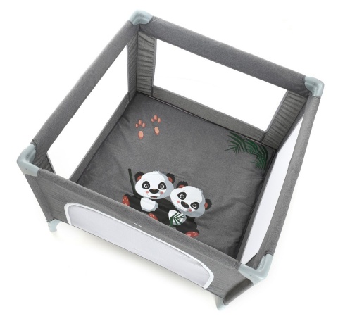 CONTI Coto Baby kojec turystyczny, otwierany bok - Grey