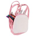 Plecak przedszkolaka cekinowy mini jednorożec różowy