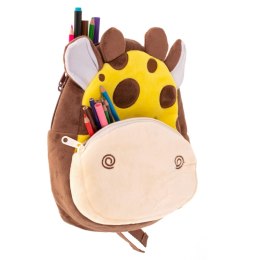 Plecak przedszkolaka pluszowy żyrafa 24cm