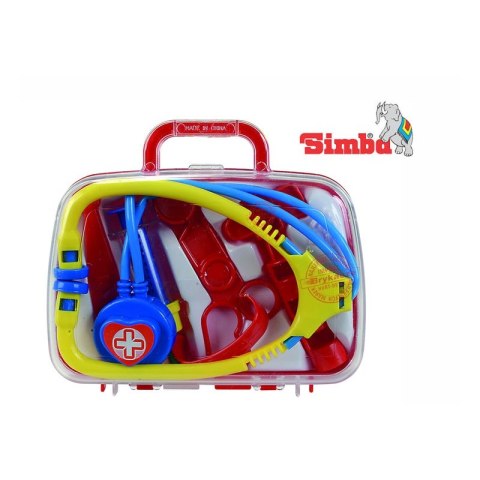 Simba Walizka Kuferek Lekarza Miseczka 6 Akcesoriów