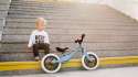 BART Lionelo rowerek biegowy 2 lata+ 12 cali do 30kg magnezowa rama - Bubblegum