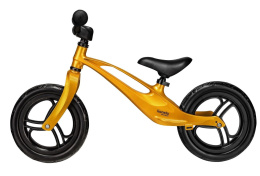 BART Lionelo rowerek biegowy 2 lata+ 12 cali do 30kg magnezowa rama - Goldie