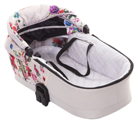 MUSSE 2w1 BabyActive wózek głęboko-spacerowy - Dark Rose / stelaż Rose Gold