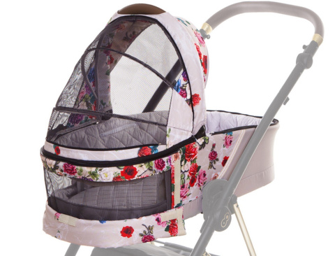 MUSSE 2w1 BabyActive wózek głęboko-spacerowy - Dark Rose / stelaż Rose Gold