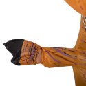 Kostium strój karnawałowy przebranie dmuchany dinozaur T-REX Gigant brązowy 1.5-1.9m