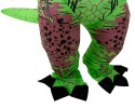 Kostium strój dmuchany dinozaur T-REX Gigant zielony 1.5-1.9m