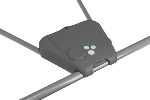 OTTO Lionelo huśtawka bujaczek leżaczek do 9 kg melodie - Cozy Grey