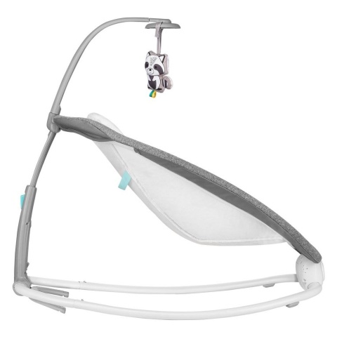 PASCAL Lionelo bujaczek leżaczek do 9 kg wibracje melodie - GREY SCANDI