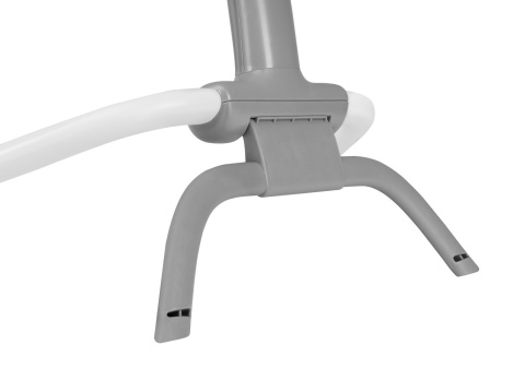 PASCAL Lionelo bujaczek leżaczek do 9 kg wibracje melodie - GREY SCANDI