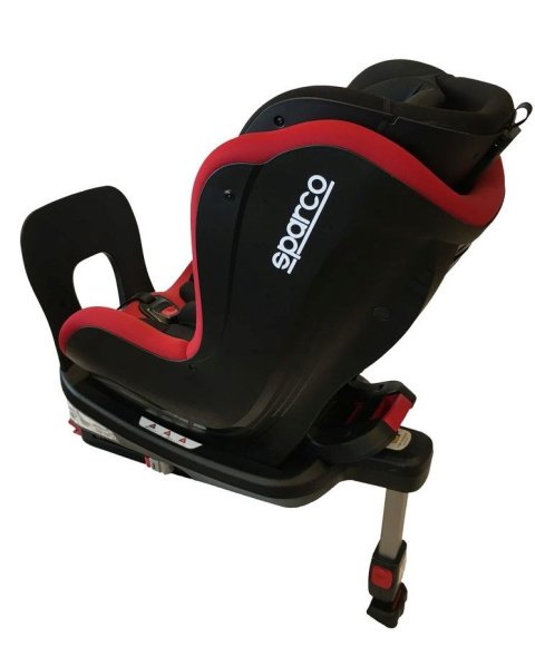 SK500i SPARCO i-size od 45 do 105 cm 0-18kg Grupa 0+1 fotelik samochodowy - czerwony
