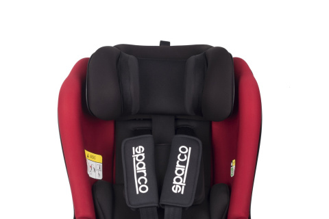 SK500i SPARCO i-size od 45 do 105 cm 0-18kg Grupa 0+1 fotelik samochodowy - czerwony