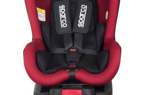 SK500i SPARCO i-size od 45 do 105 cm 0-18kg Grupa 0+1 fotelik samochodowy - czerwony