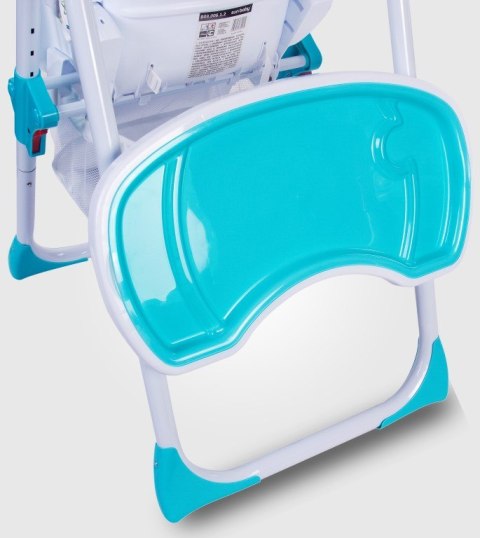 Krzesełko do karmienia - turkusowe