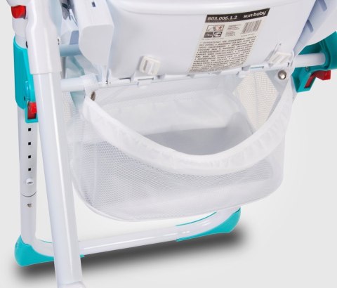 Krzesełko do karmienia - turkusowe