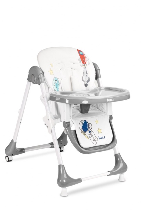 LUNA Krzesełko do karmienia Caretero - Grey