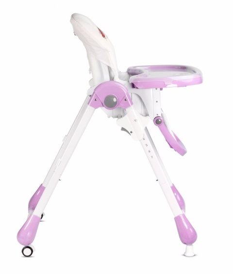 LUNA Krzesełko do karmienia Caretero Lavenda