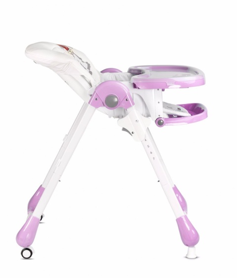 LUNA Krzesełko do karmienia Caretero Lavenda