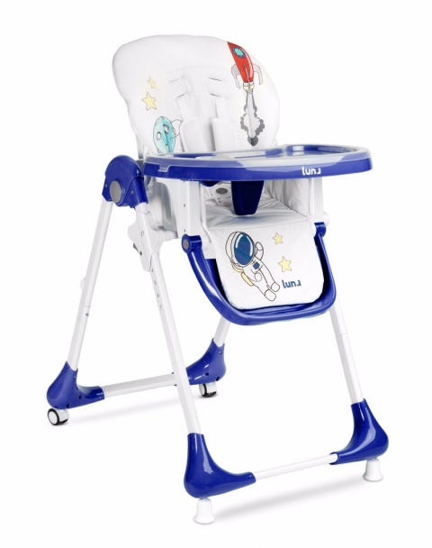 LUNA Krzesełko do karmienia Caretero Navy