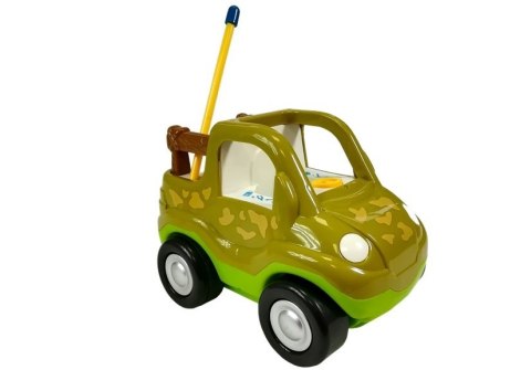 Autko Zdalnie Sterowane z Dinozaurem Ciemnozielone