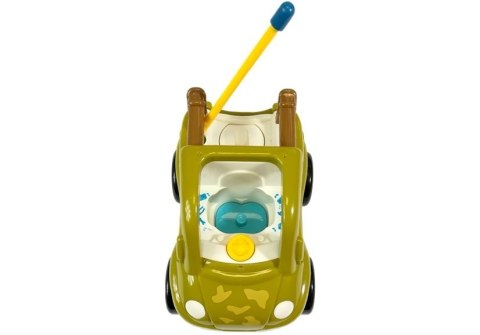 Autko Zdalnie Sterowane z Dinozaurem Ciemnozielone