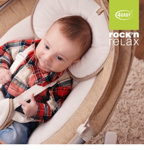 Huśtawka Rock'n relax 4Baby - BEIGE