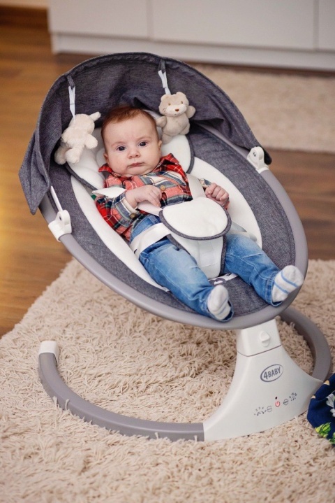 Huśtawka Rock'n relax 4Baby - BEIGE