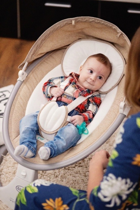 Huśtawka Rock'n relax 4Baby - BEIGE