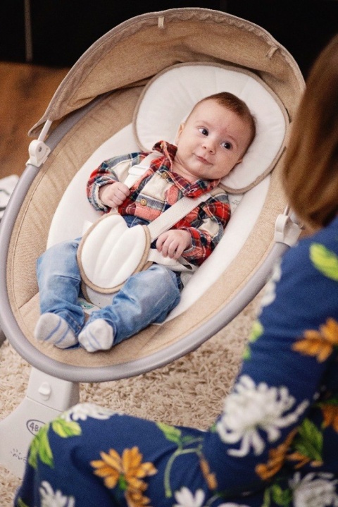 Huśtawka Rock'n relax 4Baby - BEIGE