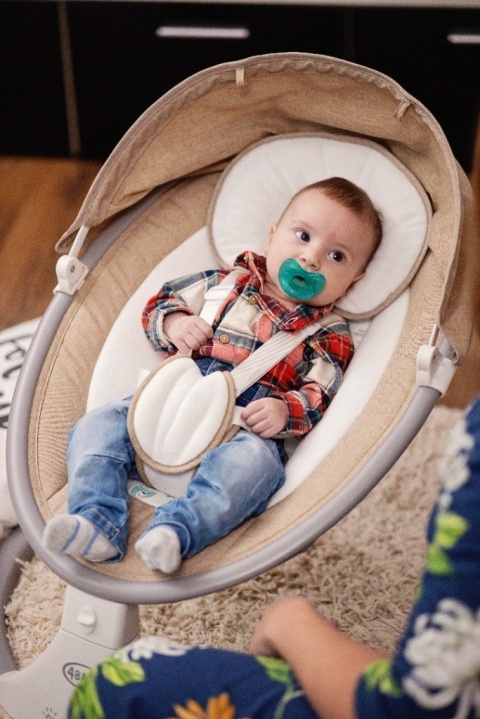 Huśtawka Rock'n relax 4Baby - BEIGE