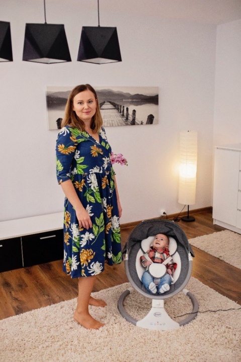 Huśtawka Rock'n relax 4Baby - BEIGE