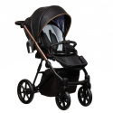 FX 2w1 Paradise Baby wielofunkcyjny wózek dziecięcy Polski Produkt - nr.10 czarny eco