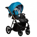 FX 3w1 Paradise Baby wielofunkcyjny wózek dziecięcy z fotelikiem KITE 0-13kg Polski Produkt - nr.5 niebieski