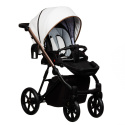 FX 3w1 Paradise Baby wielofunkcyjny wózek dziecięcy z fotelikiem KITE 0-13kg Polski Produkt - nr.8 biały eco