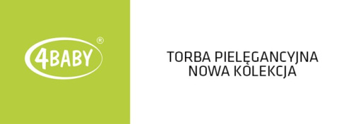 MAMA BAG 4Baby Torba pielęgnacyjna KOLEKCJA 2020 - BLACK