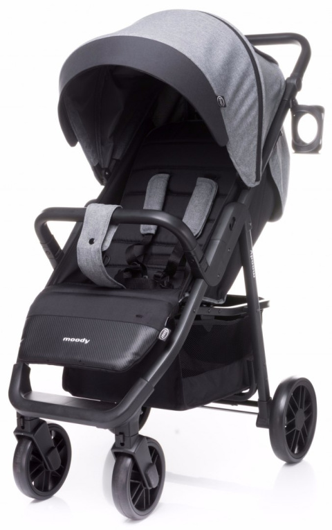 MOODY 4Baby wózek spacerowy do 22 kg - GREY