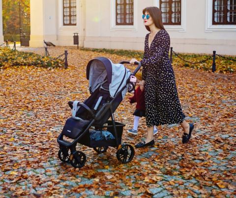 MOODY 4Baby wózek spacerowy do 22 kg - GREY