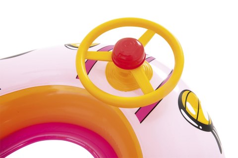 BESTWAY 34103 ŁÓDECZKA Z DASZKIEM MIX- AUTO RÓŻOWE