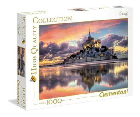 Clementoni Puzzle 1000el Le Magnifique Mont Saint-Michel 39367 p6