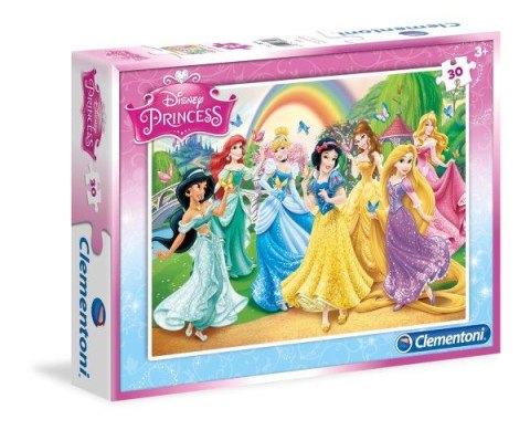 Clementoni Puzzle 30el Princess. Księżniczki 08503 p6, cena za 1szt.