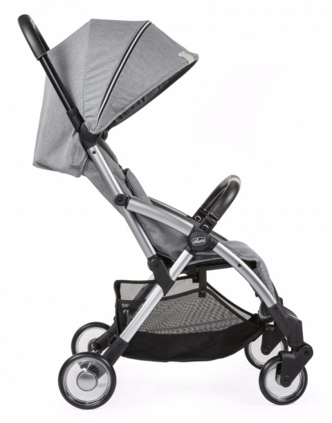 GOODY CHICCO Wózek spacerowy do 22kg składany jedną ręką 7kg - COOL GREY