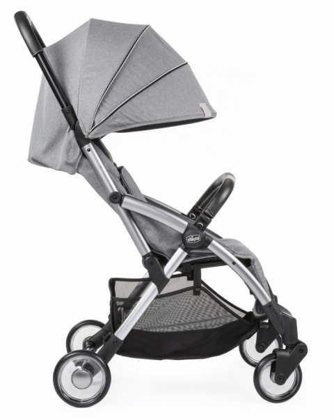GOODY CHICCO Wózek spacerowy do 22kg składany jedną ręką 7kg - COOL GREY
