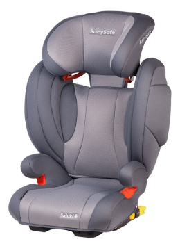 SALUKI BabySafe Isofix 15-36 kg fotelik samochodowy - Grey