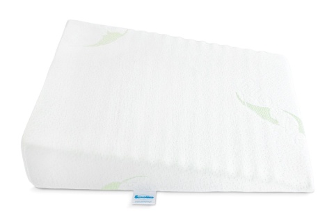 Sensillo PODUSZKA KLIN DO WÓZKA LUXE ALOE VERA 38X30