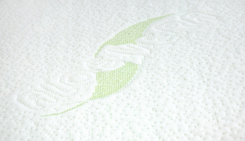 Sensillo PODUSZKA KLIN DO WÓZKA LUXE ALOE VERA 38X30