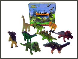 Dinozaur 20cm 6 wzorów mix p12 cena za 1 sztukę