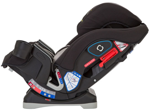 GRACO SLIMFIT Fotelik samochodowy 0-36 kg Grupa 0+/1/2/3 - Iron