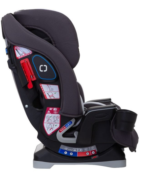 GRACO SLIMFIT Fotelik samochodowy 0-36 kg Grupa 0+/1/2/3 - Iron