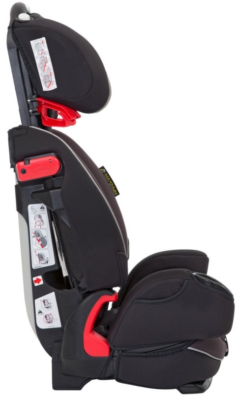 Graco NAUTILUS ELITE fotelik samochodowy 9-36 kg - Black