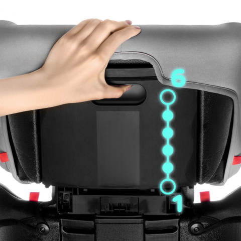 Kinderkraft Fotelik Samochodowy 9-36 Concept - Black/Gray