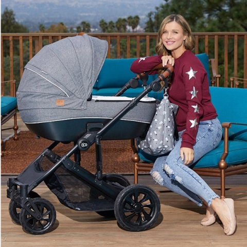 PRIME 2w1 do 22 kg Kinderkraft wózek głeboko spacerowy do 22 kg - Black